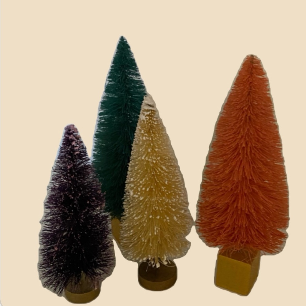4 colorful Trees